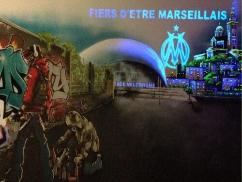 CHAMBRE D’ENFANT 2 - Décor réalisé dans des chambres d’enfants. Peinture sans solvant.