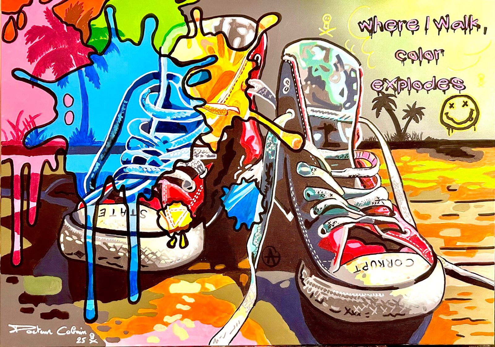 COLORS WALK – “Where I walk, color explodes”