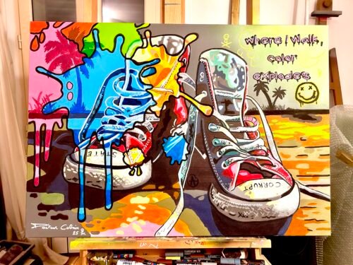 COLORS WALK – “Where I walk, color explodes”